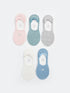 LC Waikiki Patterned Women's No-show Socks 5-Pack